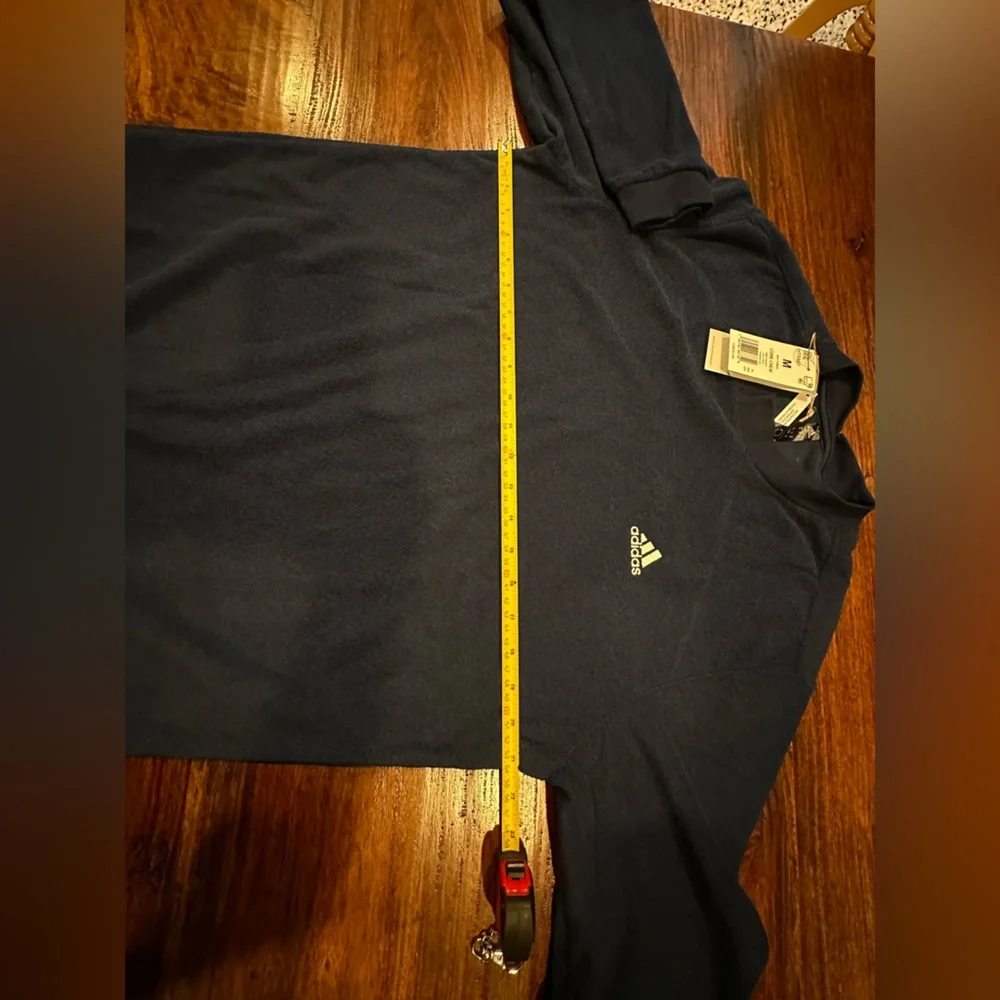 NWT! adidas Core Crewneck Sweatshirt Golf Collegiate Navy Outerwear Men - Picture 11 of 11
